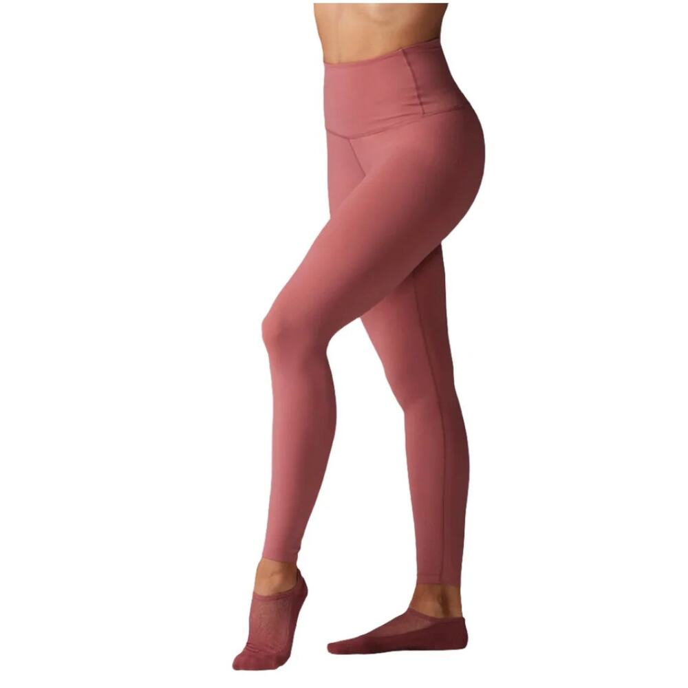 Tavi Active High Waisted Tight Leggings Size Medium Coral Mauve